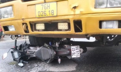 Quảng Ngãi: Một người bị xe tải tông tử vong