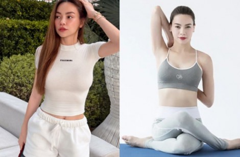 Sao Việt khoe đẹp: Hồ Ngọc Hà tập yoga hơn 15 năm để dáng đẹp, trẻ trung