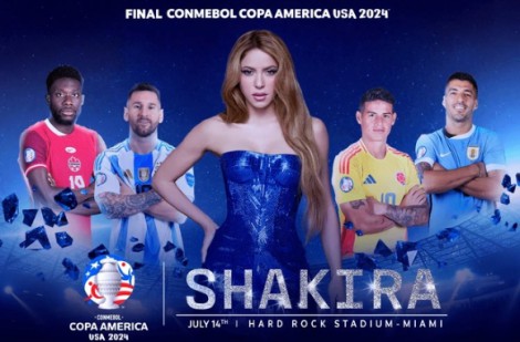 Shakira biểu diễn ở chung kết Copa America, Colombia gặp Messi và đội tuyển Argentina?