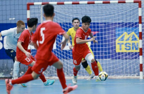Sự cố nhạy cảm khi bốc thăm đội tuyển futsal Việt Nam ở giải Đông Nam Á: Sai Quốc kỳ