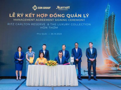 Sun Group đầu tư khách sạn thứ 7 mang thương hiệu Ritz Carlton Reserve ở Việt Nam