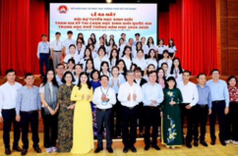 TP.HCM bồi dưỡng đội tuyển thi học sinh giỏi quốc gia với nhiều điều 'lần đầu tiên'