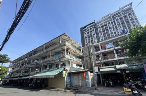 TP.HCM hỗ trợ 50% kinh phí di dời chung cư cũ