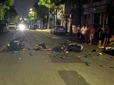 TP.Huế: 2 người tử vong sau vụ tai nạn xe máy nghiêm trọng