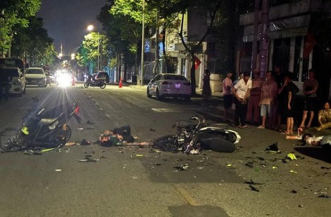 TP.Huế: 2 người tử vong sau vụ tai nạn xe máy nghiêm trọng