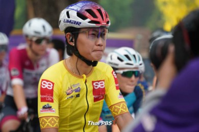 Tay đua kình địch lật đổ Nguyễn Thị Thật ở giải quốc tế Thái Lan