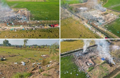 Thái Lan nổ nhà máy pháo hoa, hơn 20 người thiệt mạng