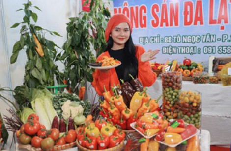 Thưởng thức buffet rau củ miễn phí tại phiên chợ rau hoa Đà Lạt
