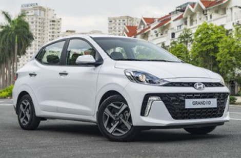 Tiêu thụ ô tô cỡ nhỏ dưới 450 triệu gia tăng, Hyundai Grand i10 bán chạy nhất