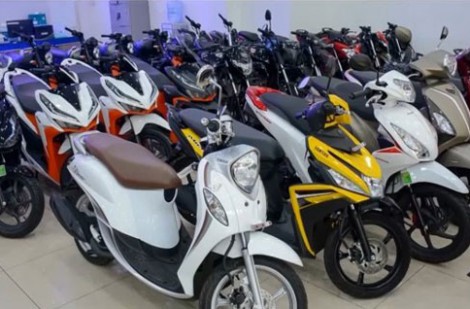 Tồn kho hơn 400.000 xe máy, giá còn giảm