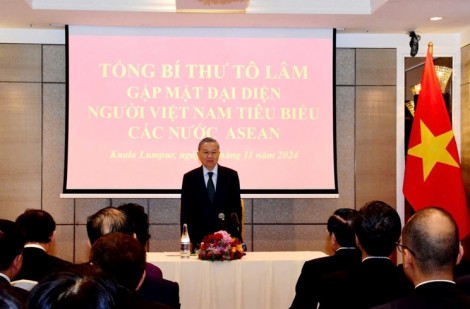 Tổng Bí thư Tô Lâm gặp đại diện kiều bào tiêu biểu tại các nước ASEAN