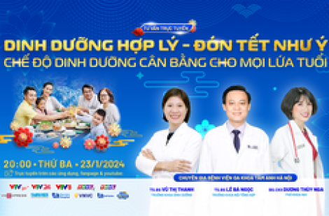 Tư vấn sức khỏe: Dinh dưỡng hợp lý ngày tết cho mọi lứa tuổi