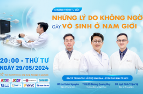 Tư vấn sức khỏe: Những lý do không ngờ gây vô sinh ở nam giới