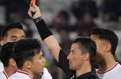 U.23 Indonesia bại trận, HLV Shin Tae-yong tố trọng tài thiên vị chủ nhà