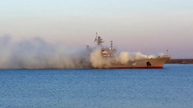 Ukraine tập kích tên lửa tàu đổ bộ bị Nga tịch thu khi sáp nhập Crimea