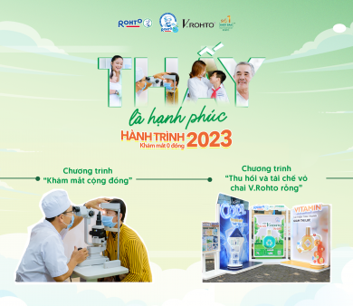 V.Rohto Việt Nam khép lại hành trình 'Thấy là hạnh phúc' 2023 với nhiều hoạt động