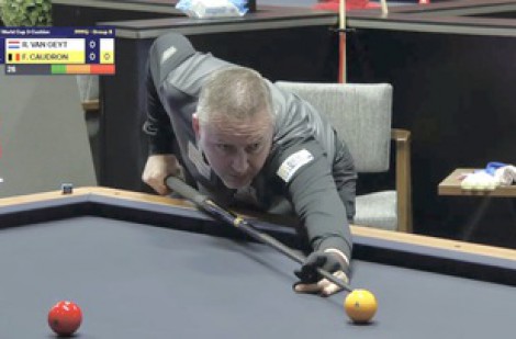 World Cup billiards: Thiên tài Caudron và tay cơ Việt Nam đầu bảng, đi tiếp thuyết phục
