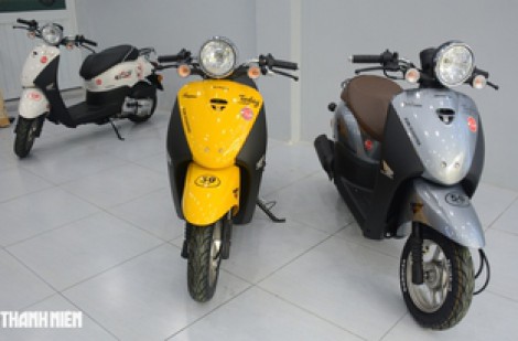 Xe tay ga tiết kiệm xăng Honda Today 50 về Việt Nam 20 chiếc