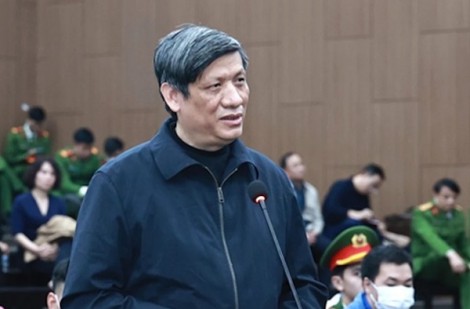 ”Đại án” kit test Việt Á: Cựu Bộ trưởng Y tế Nguyễn Thanh Long kháng cáo