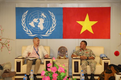 Đại diện Liên hợp quốc đánh giá cao về năng lực tổ chức thực hiện của Đội Công binh Việt Nam