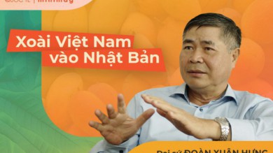 Đại sứ xách ba lô về nông thôn Nhật và màn “bài binh” khéo léo giúp xoài Việt mở cửa thị trường khó tính