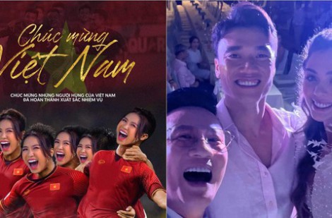 Dàn sao Việt phấn khích ăn mừng đội tuyển U23 Việt Nam vô địch SEA Games 31