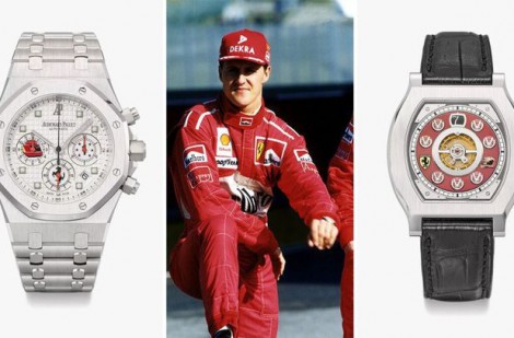 Đấu giá bộ sưu tập đồng hồ của huyền thoại Michael Schumacher