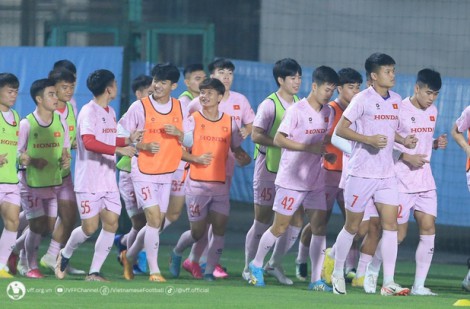 Đội tuyển U23 Việt Nam lên đường sang Tajikistan tập huấn và thi đấu giao hữu