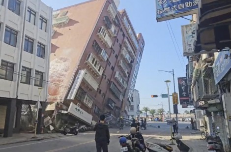 Động đất ở Đài Loan khiến 7 người thiệt mạng, hơn 700 người bị thương